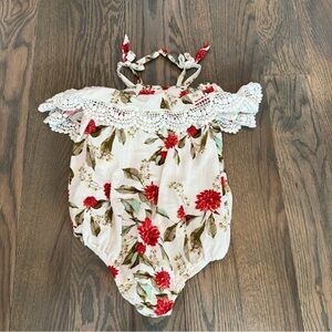 Iris & Ivy floral bubble, size 18mo